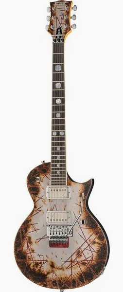 ESP RZK-II Richard Z Kruspe Burnt edestä