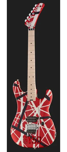 Evh Striped 5150 Red, yksityiskohta 2