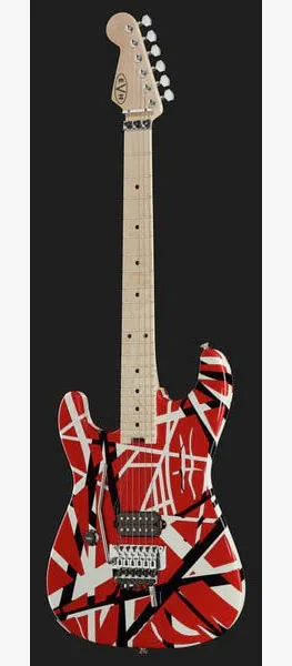Evh Striped LH RBWS, yksityiskohta 2