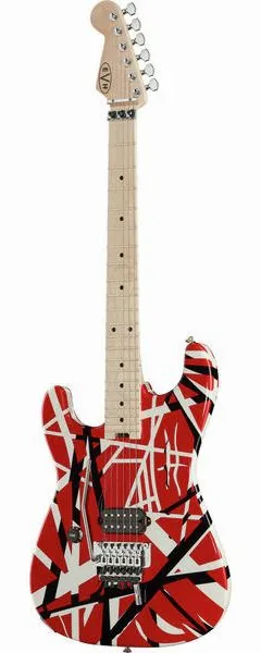 Evh Striped LH RBWS edestä