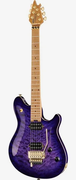 Evh Wolfgang Special QM Purple B edestä