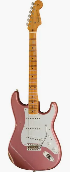 Fender 1958 CR Strat Relic ABMM edestä