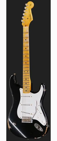 Fender 1958 CR Strat Relic Aged Black, yksityiskohta 2