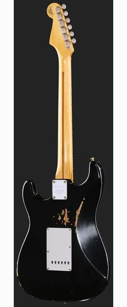 Fender 1958 CR Strat Relic Aged Black, yksityiskohta 3