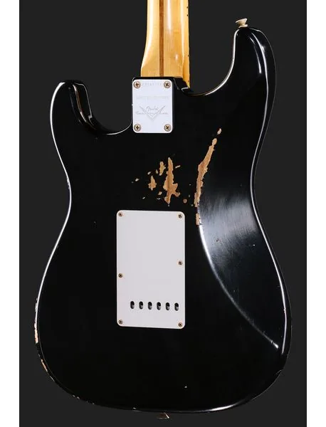 Fender 1958 CR Strat Relic Aged Black, yksityiskohta 5