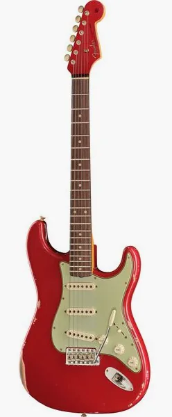 Fender 1960 Strat MP Relic DR edestä