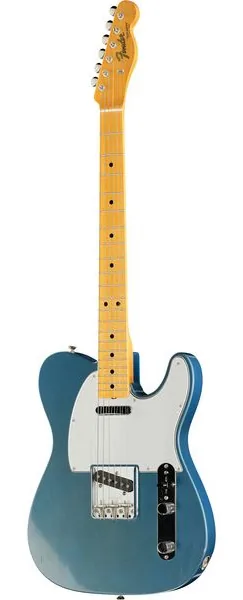 Fender 1966 Tele DLX CC Aged LPB edestä