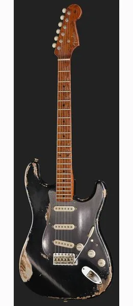 Fender 50s Strat BKoVBL Relic MBAH, yksityiskohta 2