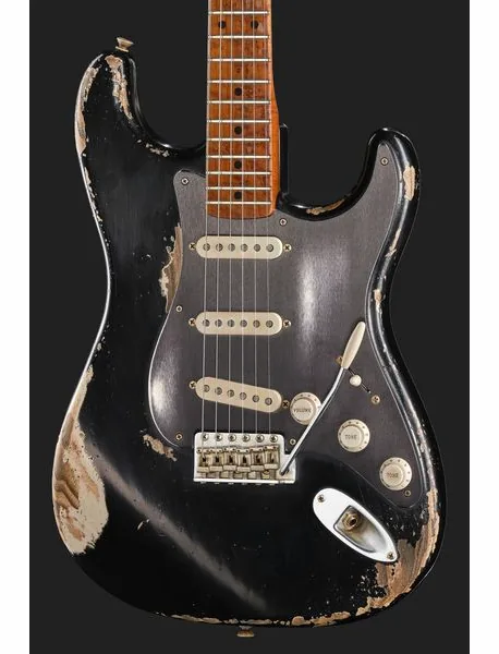 Fender 50s Strat BKoVBL Relic MBAH, yksityiskohta 4