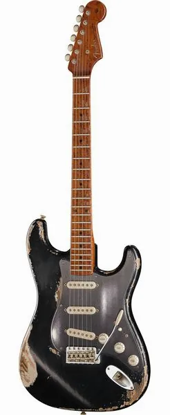 Fender 50s Strat BKoVBL Relic MBAH edestä