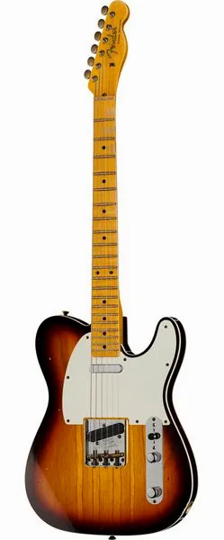 Fender 50s Tele Custom C3CS Relic edestä