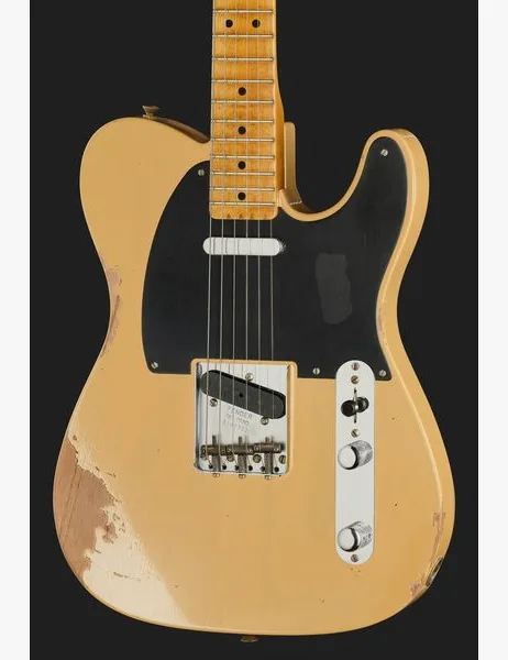 Fender 51 Nocaster Relic NBL MN, yksityiskohta 4