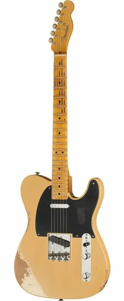 Fender 51 Nocaster Relic NBL MN edestä
