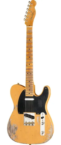 Fender 52 Tele ANB Heavy Relic edestä