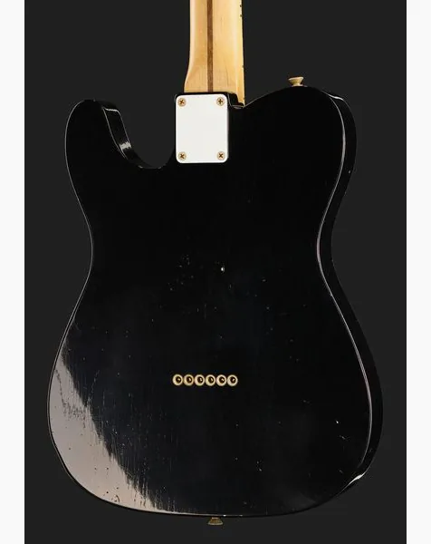 Fender 52 Tele BLK Journeyman Relic, yksityiskohta 5