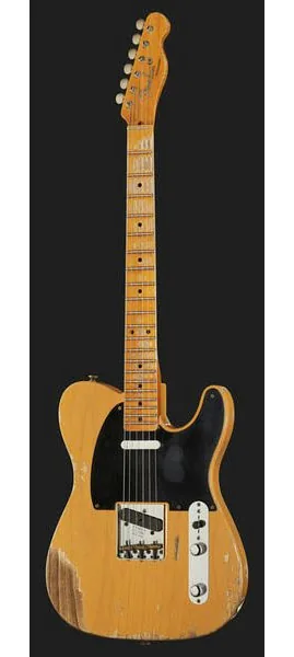 Fender 52 Telecaster BB Heavy Relic, yksityiskohta 2