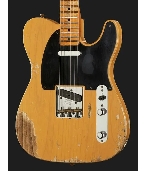 Fender 52 Telecaster BB Heavy Relic, yksityiskohta 4