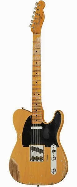 Fender 52 Telecaster BB Heavy Relic edestä