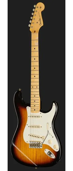 Fender 55 Strat 2TSB Journeyman Relic, yksityiskohta 2