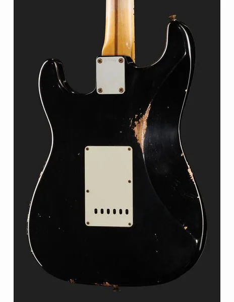 Fender 55 Strat BLK Relic, yksityiskohta 5