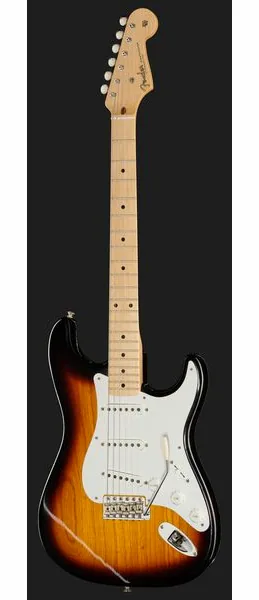 Fender 55 Strat MN Sunburst CC, yksityiskohta 2