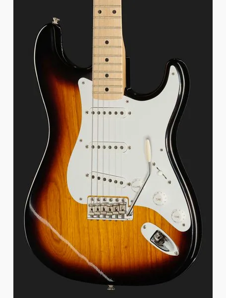 Fender 55 Strat MN Sunburst CC, yksityiskohta 4