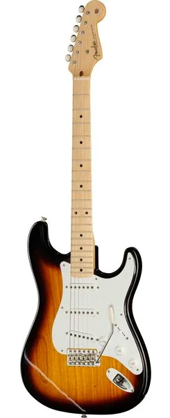 Fender 55 Strat MN Sunburst CC edestä