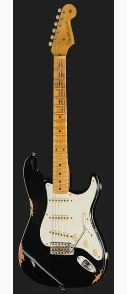 Fender 56 Strat Black Relic, yksityiskohta 2