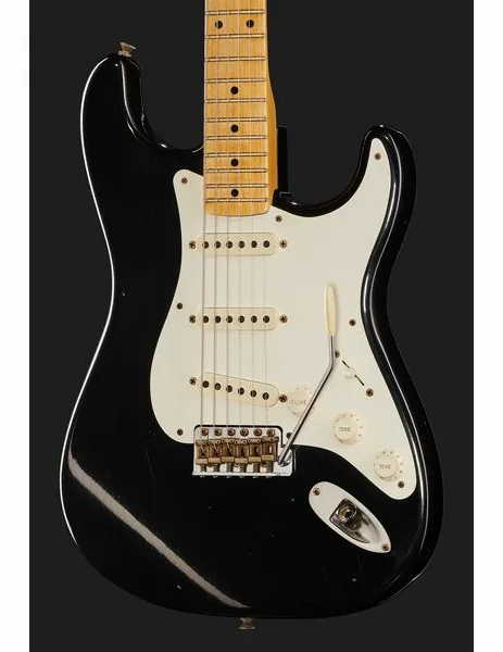 Fender 56 Strat BLK Journeyman Relic, yksityiskohta 4