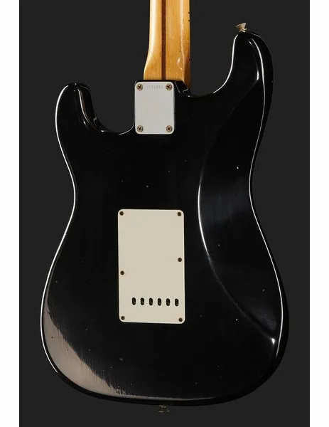 Fender 56 Strat BLK Journeyman Relic, yksityiskohta 5