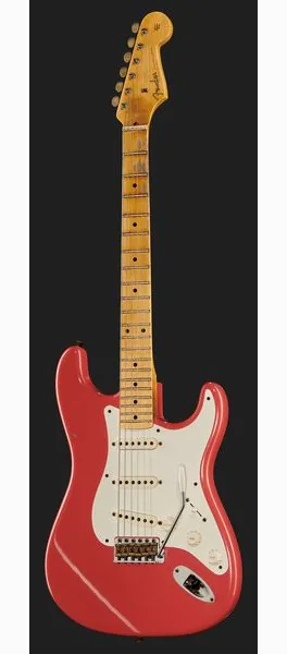 Fender 56 Strat FRD Journeyman Relic, yksityiskohta 2