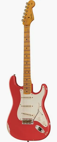 Fender 56 Strat FRD Relic edestä