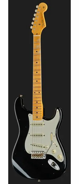 Fender 56 Strat Relic Aged Black LTD, yksityiskohta 2