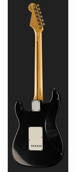 Fender 57 Strat BLK Journeyman Relic, yksityiskohta 3