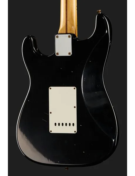 Fender 57 Strat BLK Journeyman Relic, yksityiskohta 5