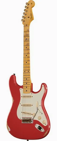 Fender 57 Strat FRD Relic edestä