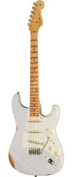 Fender 57 Strat WBL Relic edestä