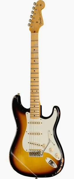 Fender 59 Strat 2TSB Relic edestä