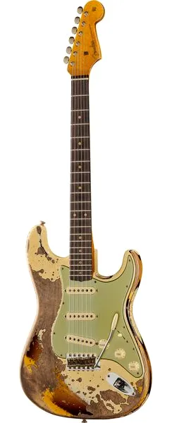 Fender 59 Strat AVWoC3CS Super Relic edestä