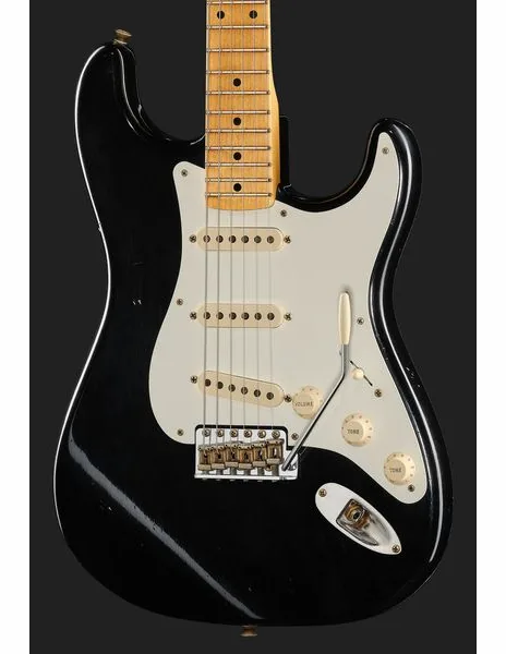 Fender 59 Strat Black JM Relic, yksityiskohta 4