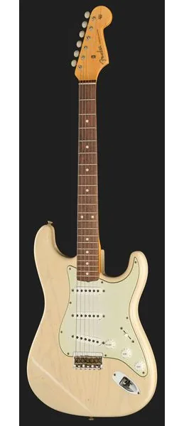 Fender 59 Strat RW Vintage Blonde JRN, yksityiskohta 2