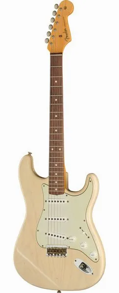 Fender 59 Strat RW Vintage Blonde JRN edestä