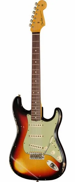 Fender 60 Strat 3TSB Relic edestä