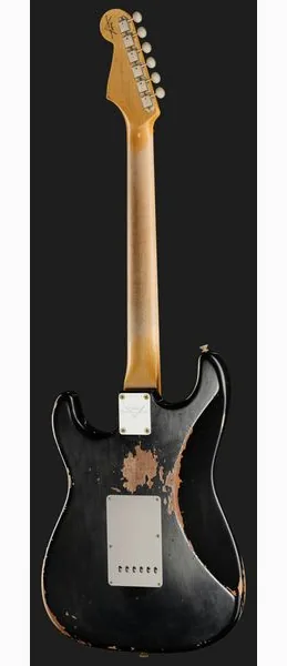 Fender 60 Strat ABLK Heavy Relic, yksityiskohta 3