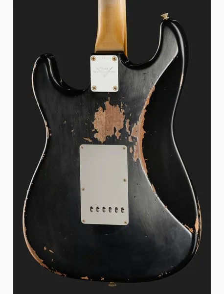 Fender 60 Strat ABLK Heavy Relic, yksityiskohta 5