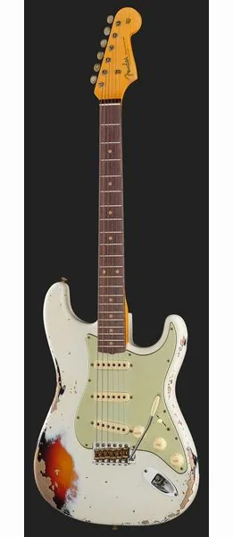 Fender 60 Strat AOW/3TSB Heavy Relic, yksityiskohta 2