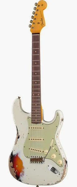Fender 60 Strat AOW/3TSB Heavy Relic edestä