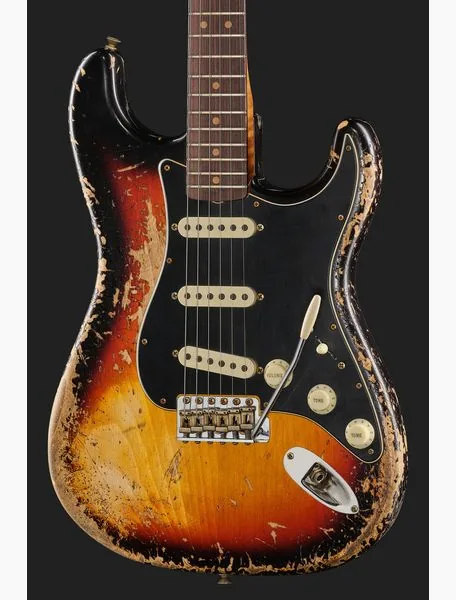 Fender 60 Strat C3TSB SH Relic, yksityiskohta 4