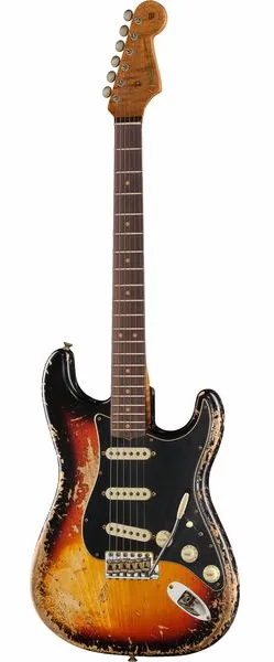 Fender 60 Strat C3TSB SH Relic edestä
