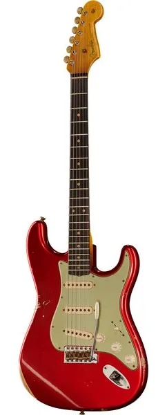 Fender 60 Strat CAR Relic edestä